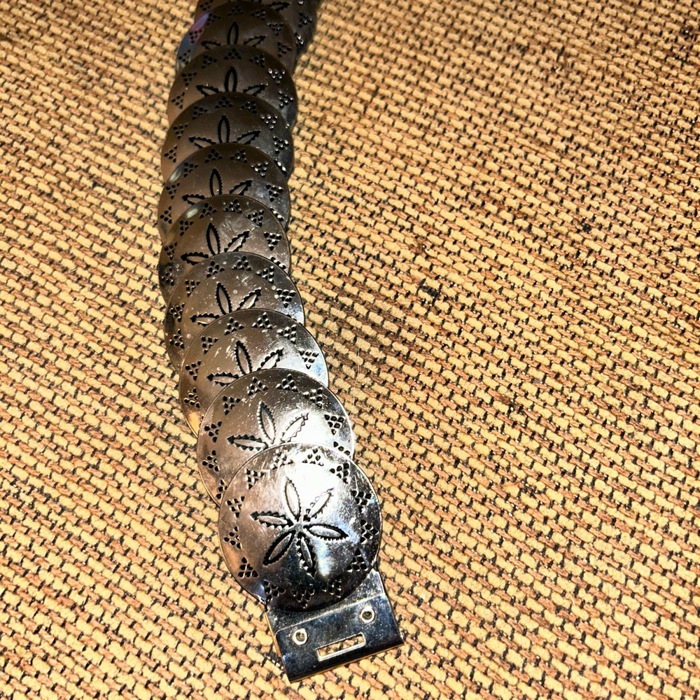 Silver Metal Belt